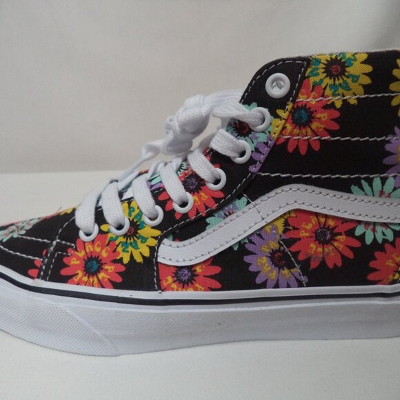 VANS Floral High-Top Sneakers - Retro Converse - Picture 11 of 13